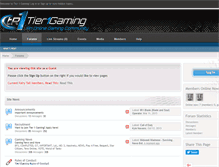 Tablet Screenshot of forum.tier1gaming.com